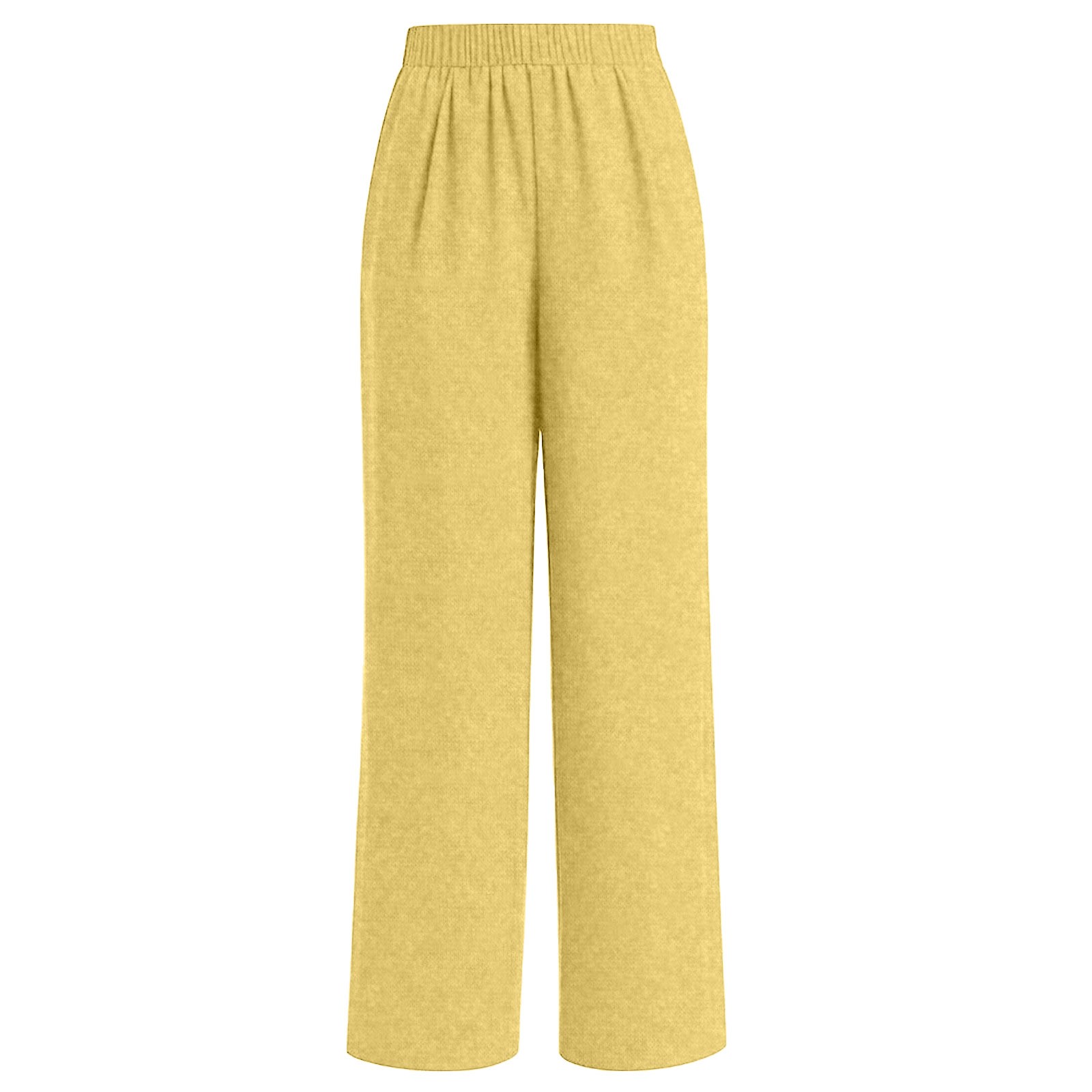 thumbnail image 5 of Pantalones boho palazzo de mujer, cintura alta, pierna ancha, estampado floral, estilo informal de verano con bolsillos, tallas S-XXL, 5 of 5